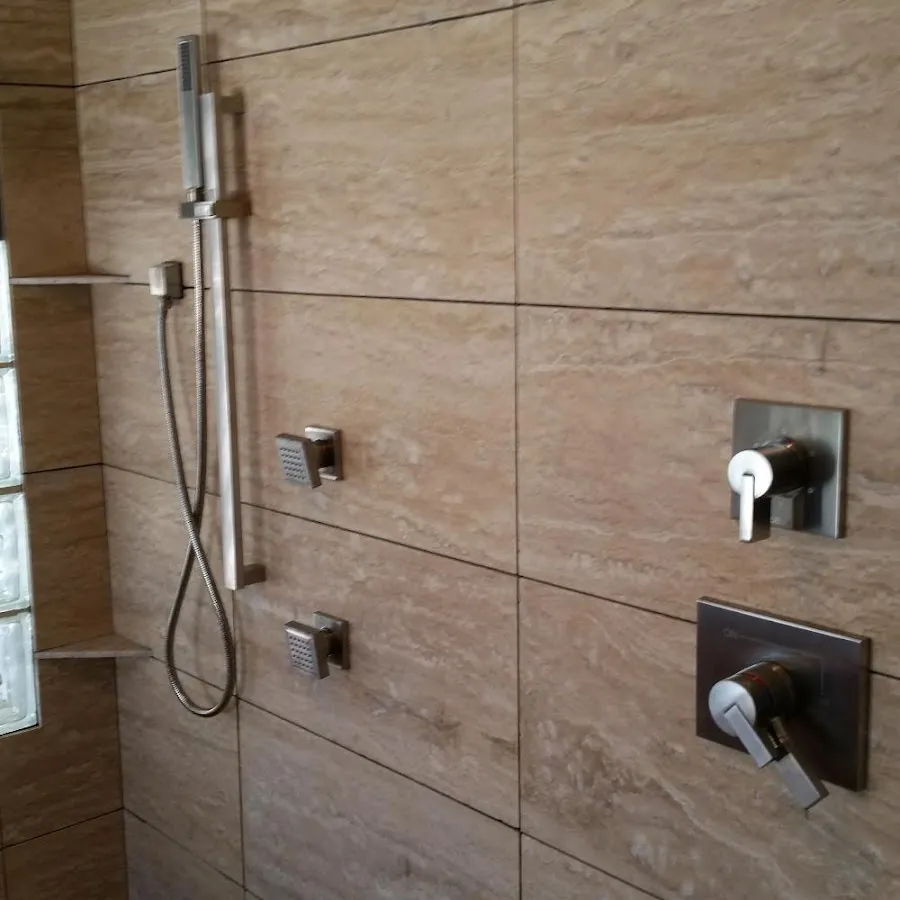 Shower fixture installation for Water Heater Replacement in Delray Beach